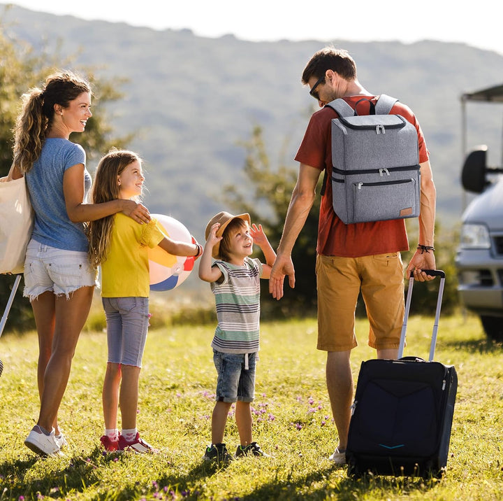 Lifewit Kühlrucksack Thermo Rucksack Kühltasche Isolierte Cooler Bag Weich Doppeldecker für Picknick