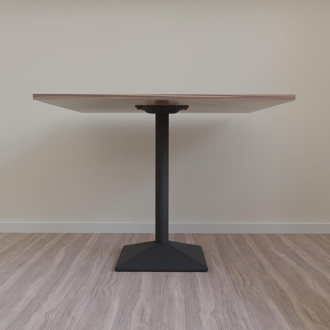 Edelstahlmarkenshop Tischgestell SCHWARZ Modell „München“ in Single und in der Doppelt Variante zur