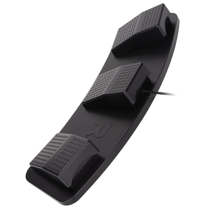 USB-Dreifach-Fusspedal, Maus-Tastatur-String und Multimedia-Funktionen. Kabelgebundener USB-Umschalt