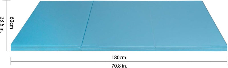 CCLIFE 180x60x5cm Klappbare Weichbodenmatte Turnmatte Fitnessmatte Gymnastikmatte Rutschfeste Sportm