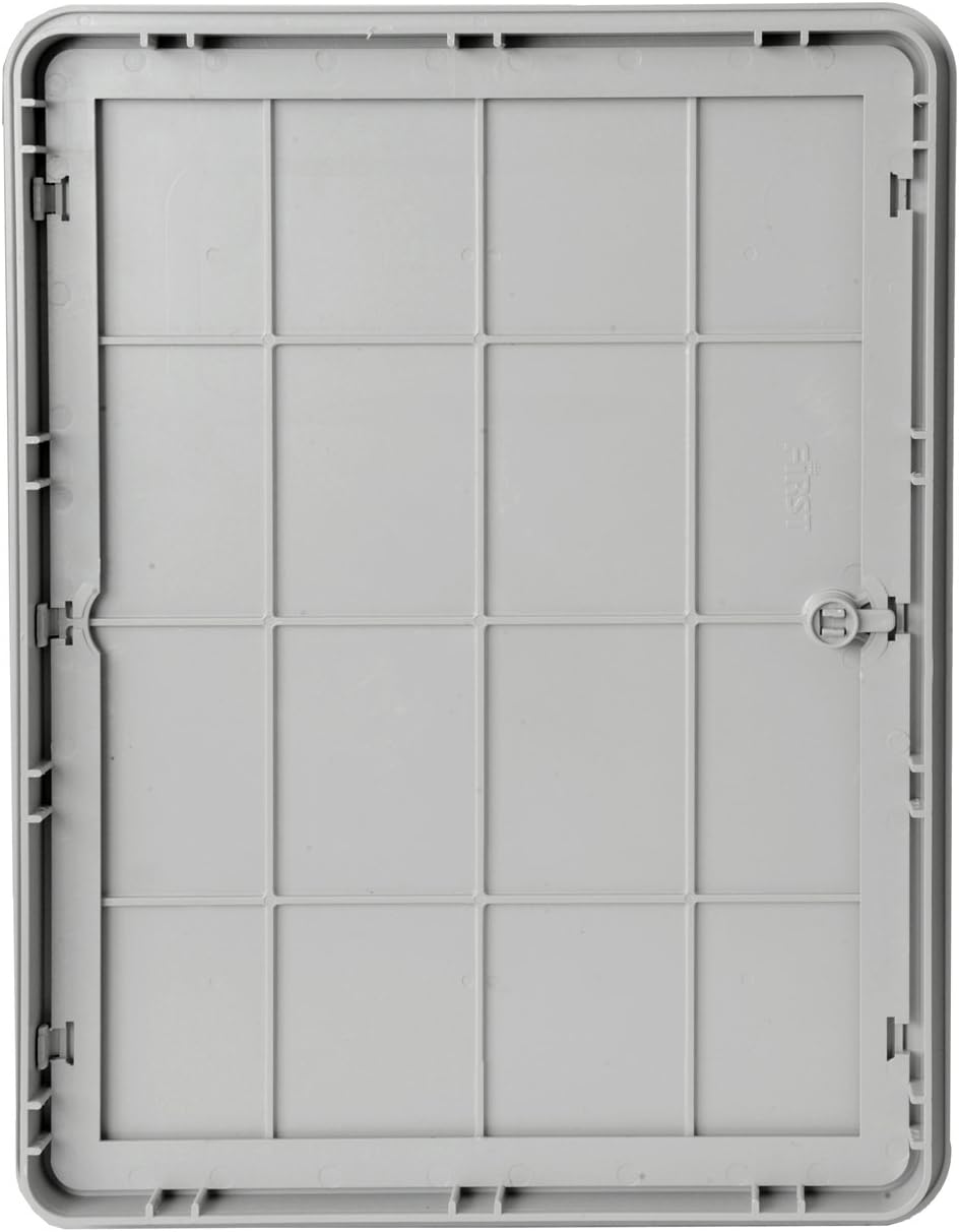 Die Belüftung si3040g-y Revisionsklappe aus ABS, grau, 320 x 420 mm Grau 320 x 420 mm Für den Einbau