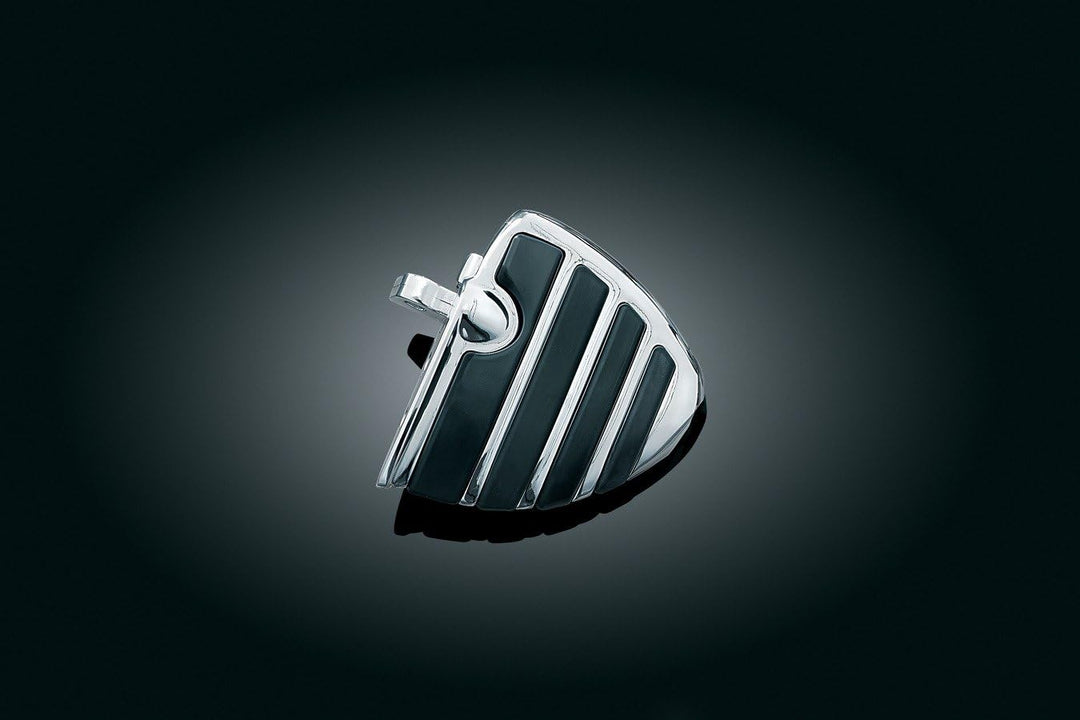 Kuryakyn 4450 Motorrad Fusssteuerungskomponente: ISO Wing Mini Board Dielen mit männlichen Montagead