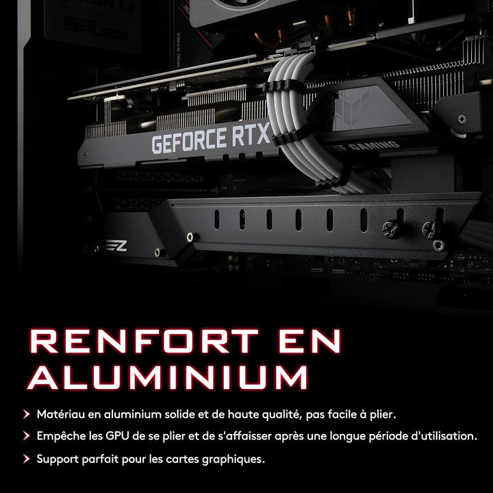 EZDIY-FAB GPU-Halterung für Grafikkarten, Senkung für Grafikkarte/Schutzhülle RX6700, RTX3090-309EZ-