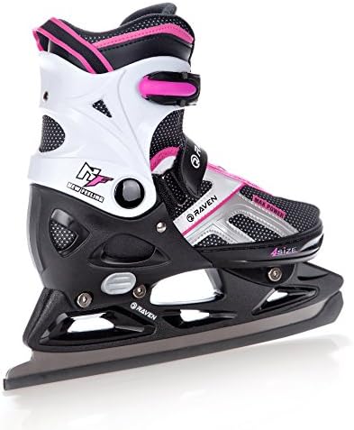 RAVEN Pulse 2in1 Schlittschuhe Inline Skates Inliner für Kinder und Erwachsene verstellbar 40-43 (25