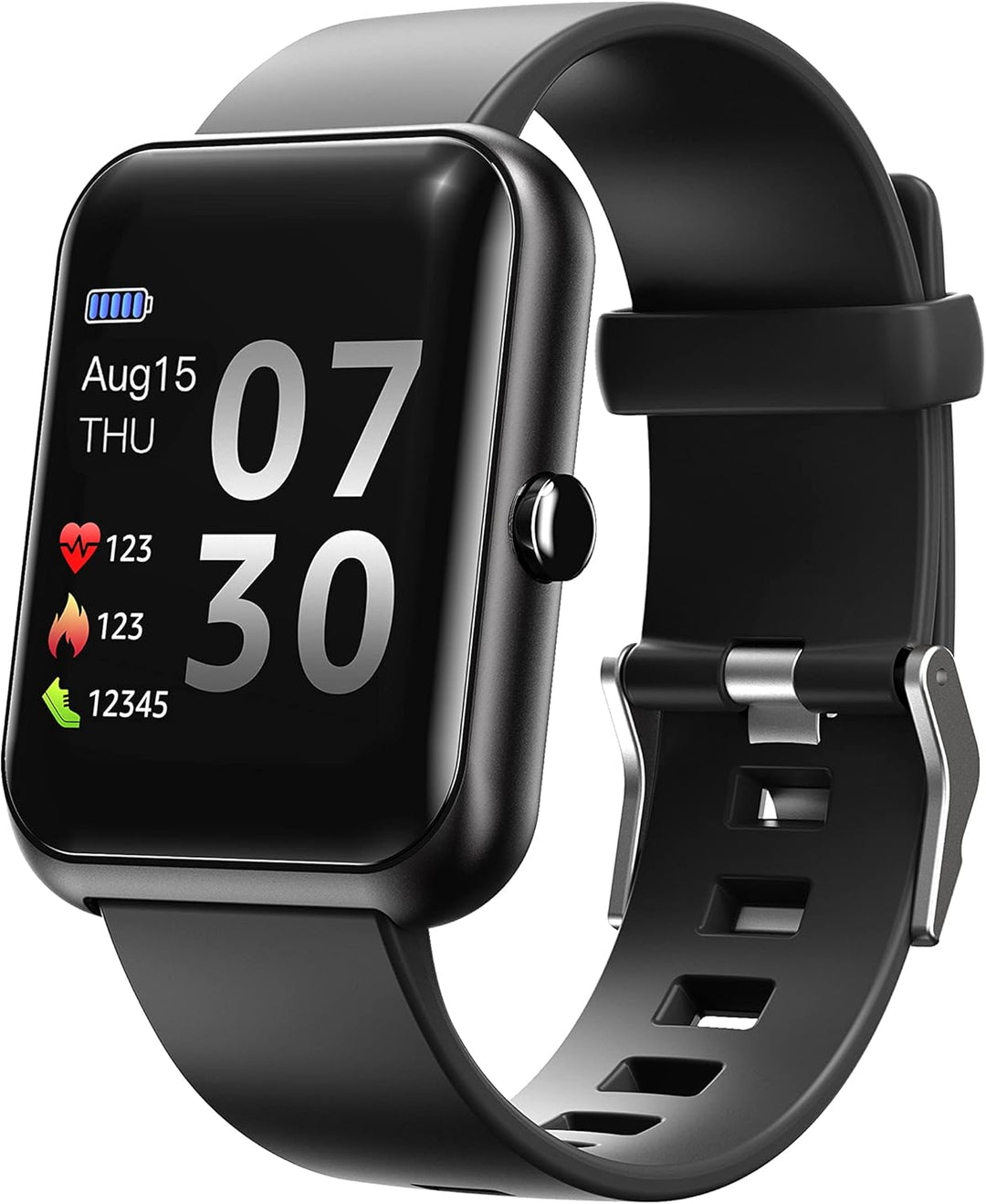 SUPBRO Smartwatch Fitness Armband Tracker 1,3" Herzfrequenzmessungen Schlafüberwachung Smartphone-Be