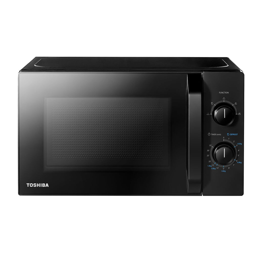 Toshiba MW2-MM20PE(BK) Freistehend Mikrowelle/Solo-Mikrowelle / 20L / 700W / 5 Leistungsstufen mit p