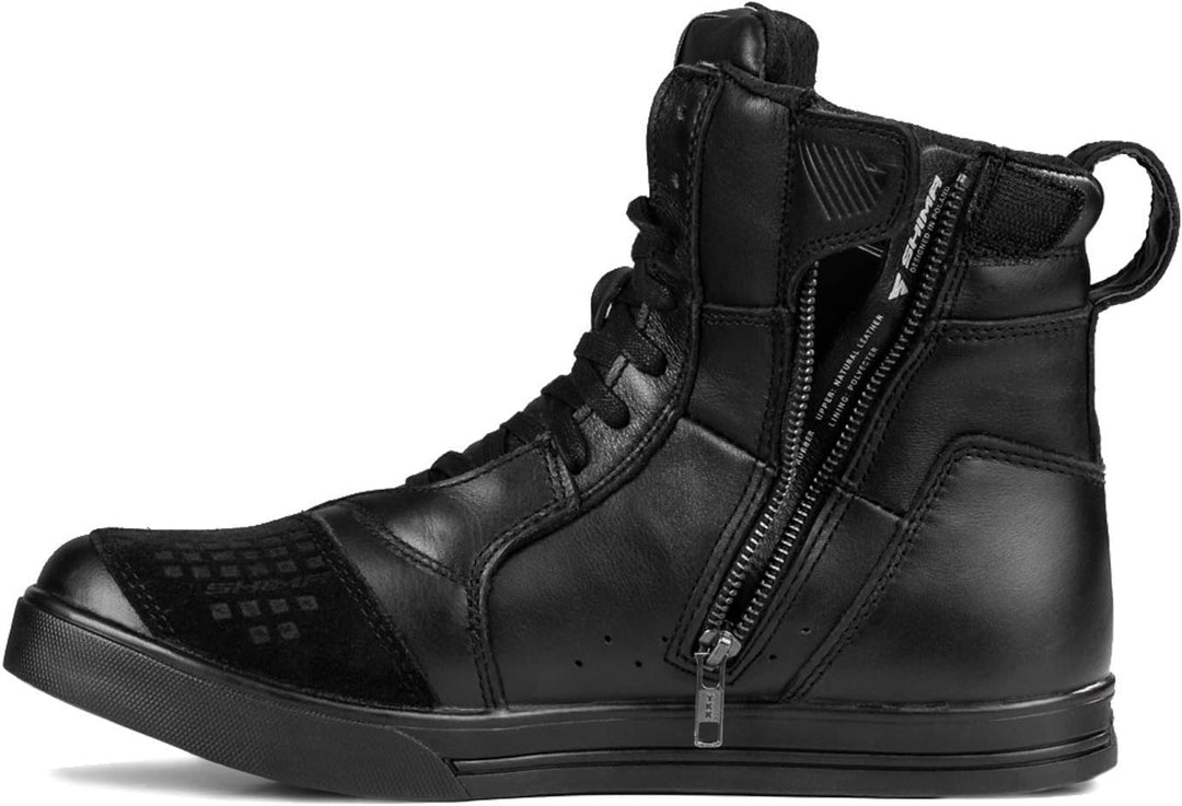 SHIMA Herren Blake Boots Motorradschuhe, Schwarz, 47 EU 47 EU Schwarz Motorradschuhe, 47 EU Schwarz