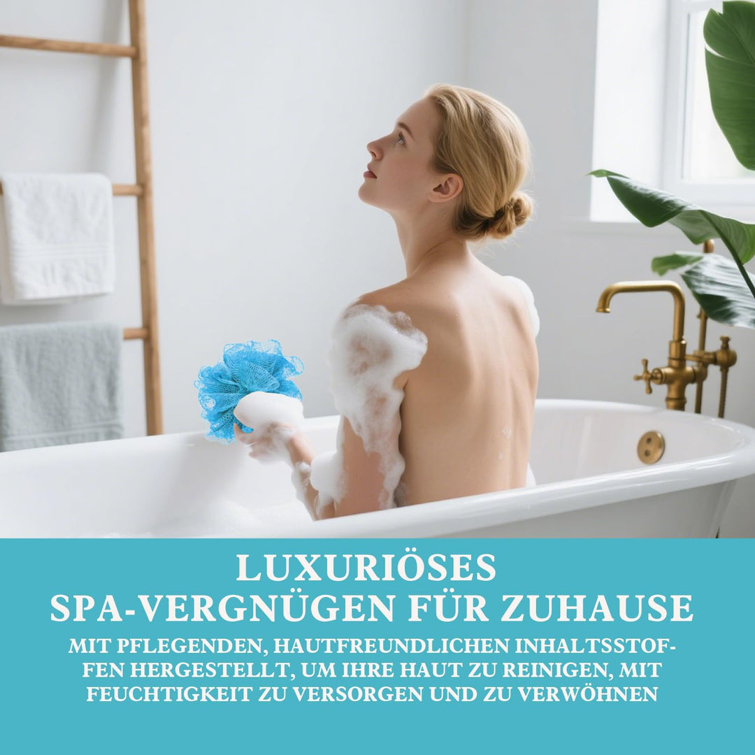 SPA LUXETIQUE Damen Bad Geschenkset -8tlg Ozeanduft Geschenkset mit Duschgel, Handcreme, Schaumbad,