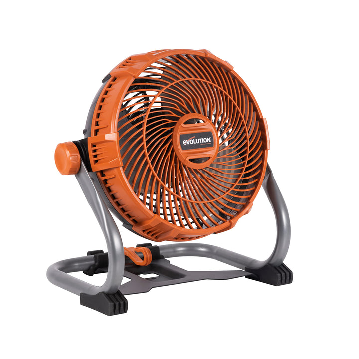Evolution R240FAN-Li 240 mm von Evolution - Tragbarer kabelloser Arbeitslüfter - Kompakt, leistungss