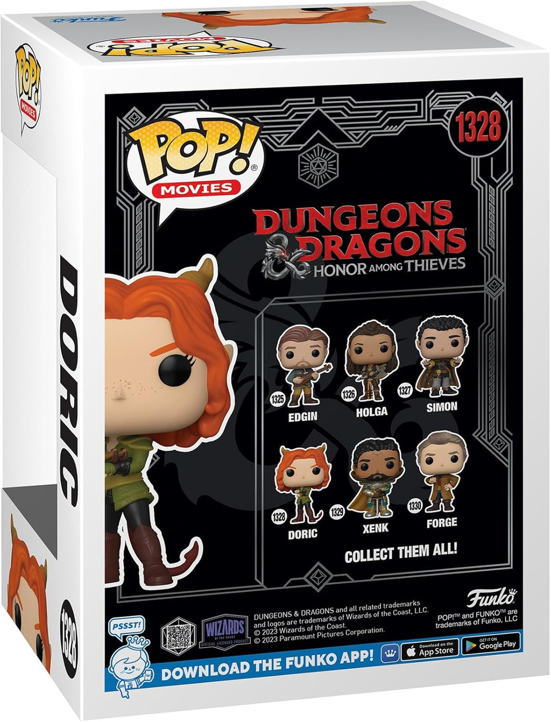 Funko Pop! Movies: Dungeons &amp; Dragons - Doric - D&amp;D - Vinyl-Sammelfigur - Geschenkidee - Offizielle