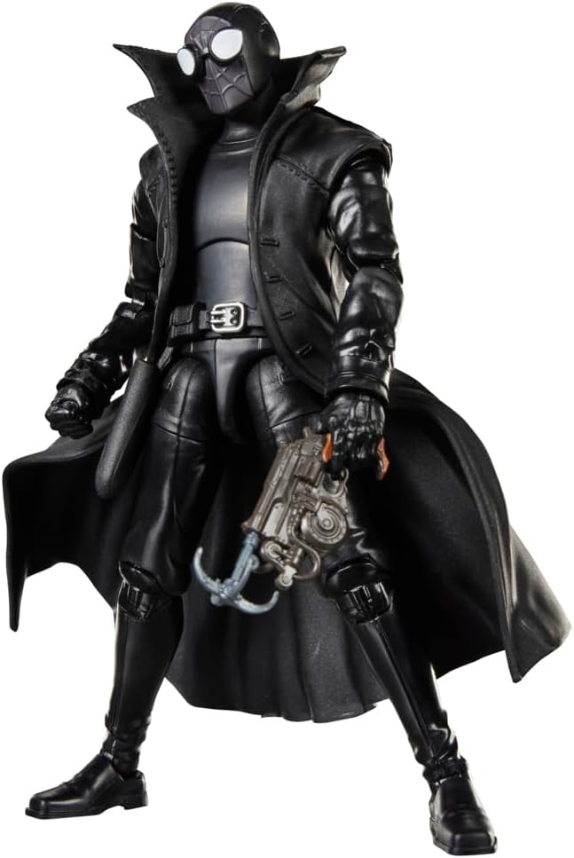 Marvel Legends Series Spider-Man Noir, Retro Cardback Spider-Man Comics Action-Figur zum Sammeln (15