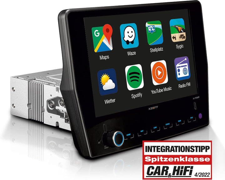 XZENT X-F285 – Autoradio kompatibel mit Ford Transit, Multimedia System/Mediencenter mit 9“ Touchscr