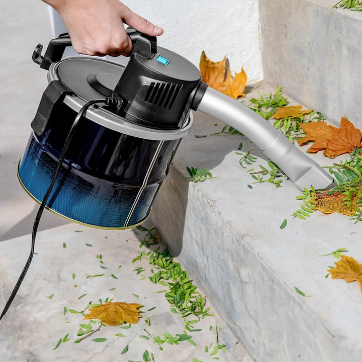 Cecotec Aschesauger Compact 4L Conga Ash 1000 Home, 600W, Ultraleicht, 13 kPa Saugkraft, Metallbesch