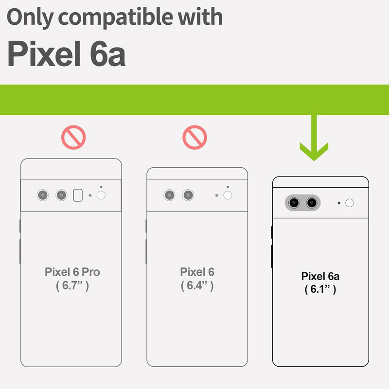 Carveit Hülle für Pixel 6a Case [Holz und TPU Silikon Hybrid Handyhülle] Stossfeste Stossstange hand