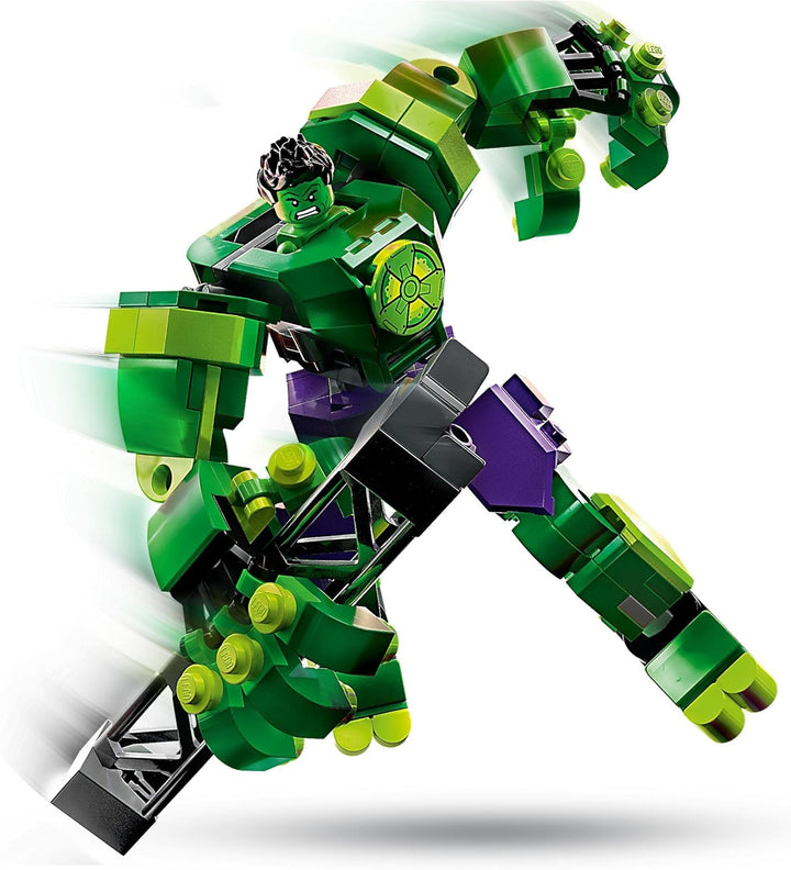 LEGO 76241 Marvel Hulk Mech, Action-Figur des Avengers Superhelden, sammelbares Spielzeug zum Bauen