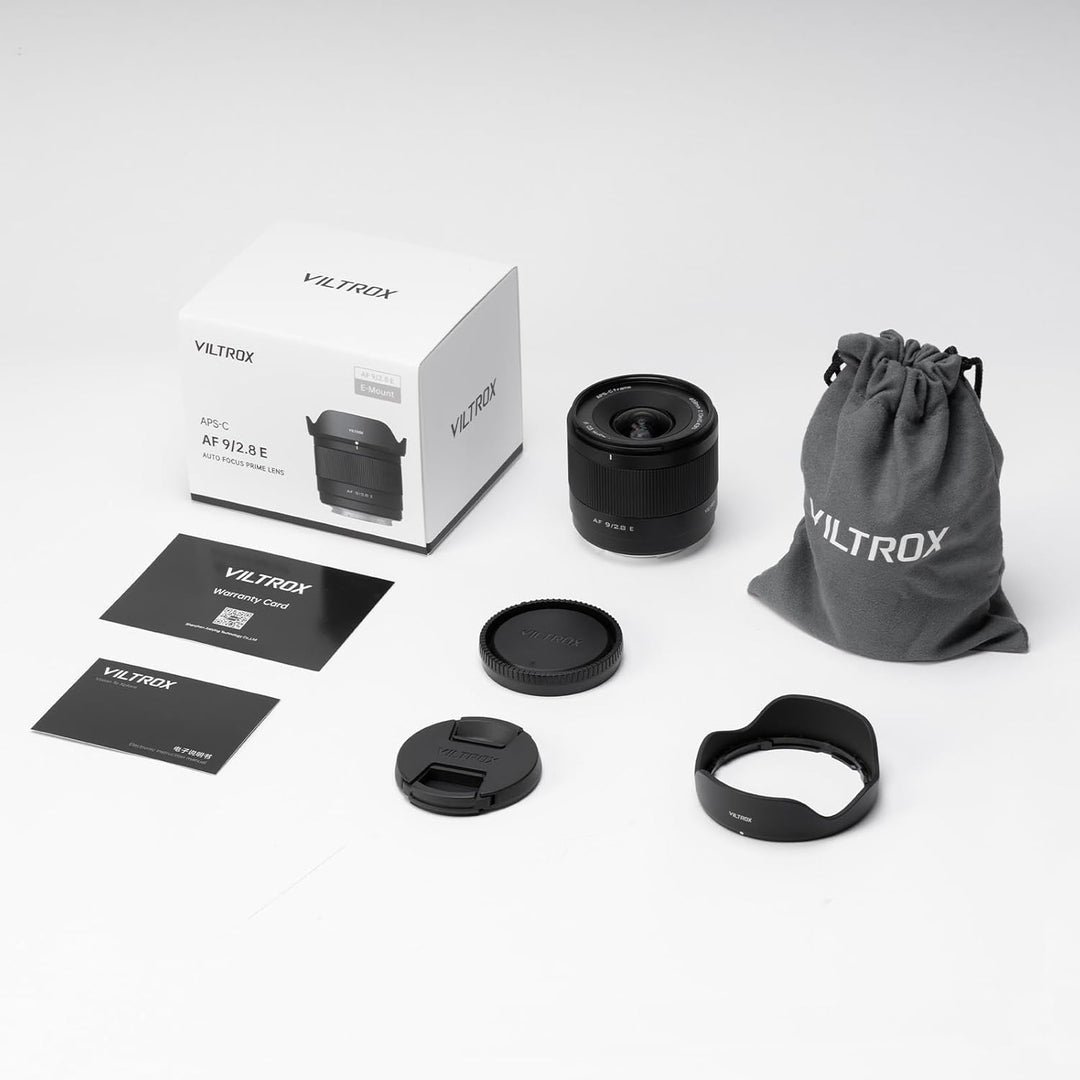 VILTROX AF 9mm F2.8 Air APS-C Autofokusobjektiv, Leichtes und Tragbares Weitwinkelobjektiv mit gross