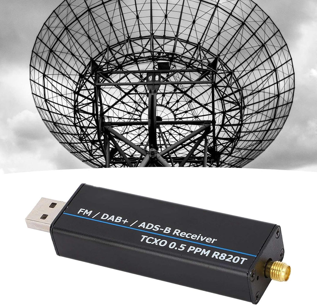 SEAFRONT RTL SDR -Funkempfänger 100 kHz Bis 1766 MHz RTL2832U R820T2 0, 5 Ppm TCXO USB -Software Def