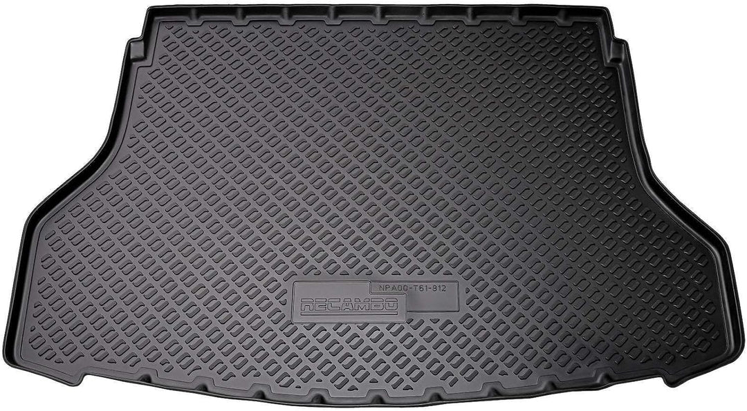 RECAMBO Gummimatten &amp; Kofferraumwanne Set passend für Nissan X-Trail, T32, hoher Ladeboden | ab 2014