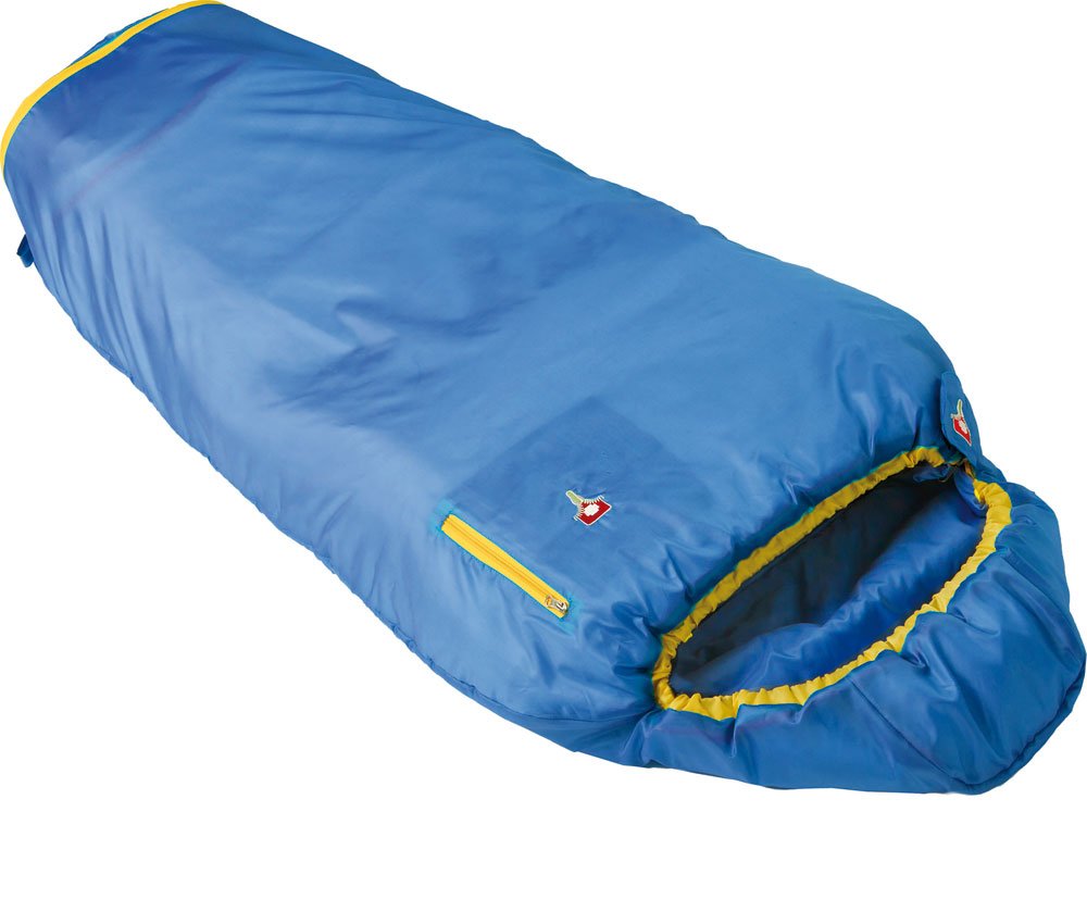 Grüezi+Bag Kinder Mitwachsender Kinderschlafsack Kids Grow Colorful Schlafsack, Water, 20 x 66 x 20