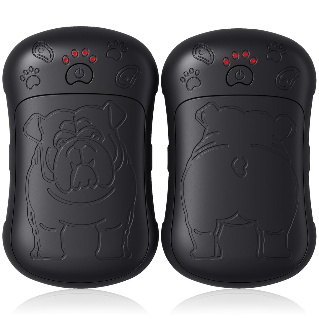 Handwärmer Elektrisch，2er Set 6000mAH Akku Elektrischer Handwärmer Wiederverwendbar Aufladbar Tasche