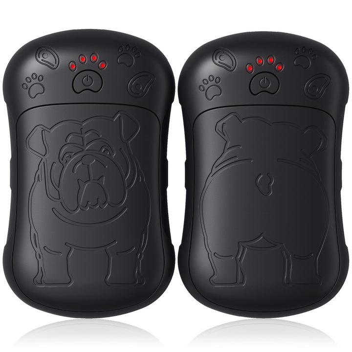 Handwärmer Elektrisch，2er Set 6000mAH Akku Elektrischer Handwärmer Wiederverwendbar Aufladbar Tasche