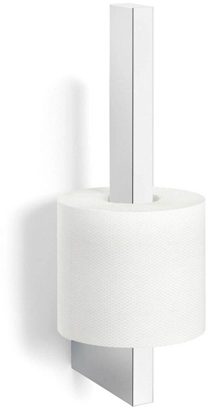 ZACK Linea PORTARROLLOS WC VERTI. Brillo, Ceramic, Silber, One Size