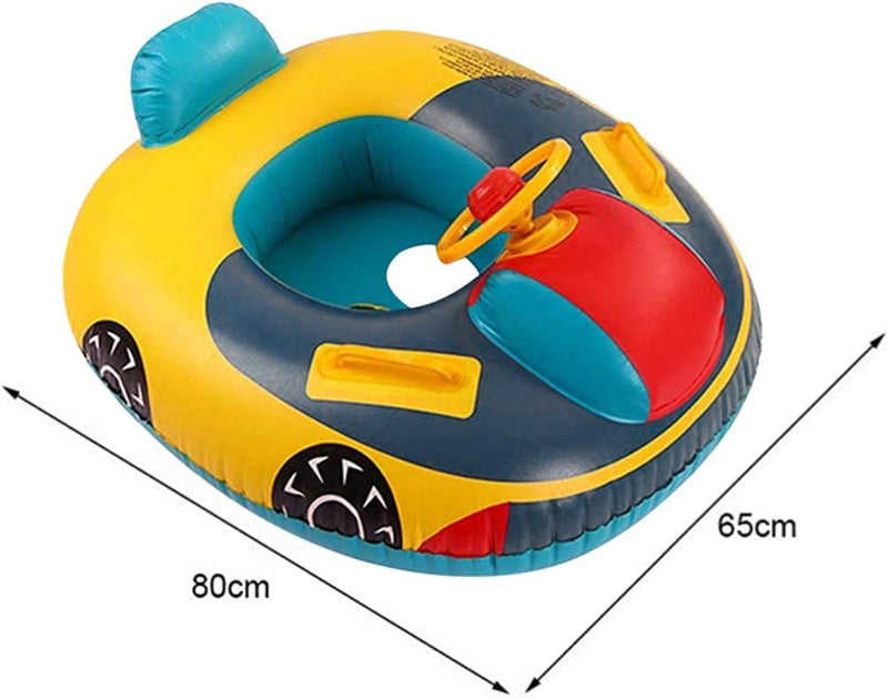 Baby Schwimmring, Kleinkinder Schwimmsitz, Automobil Schwimmring, Baby Schwimmhilfe mit Lenkrad-Grif