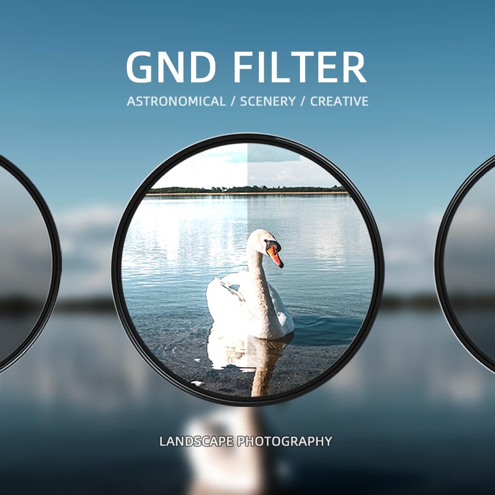 7artisans GND 0.9 Drehbarer weicher Verlaufsfilter (3 Blendenstufen) 46mm/49mm/52mm/55mm/58mm/62mm/6