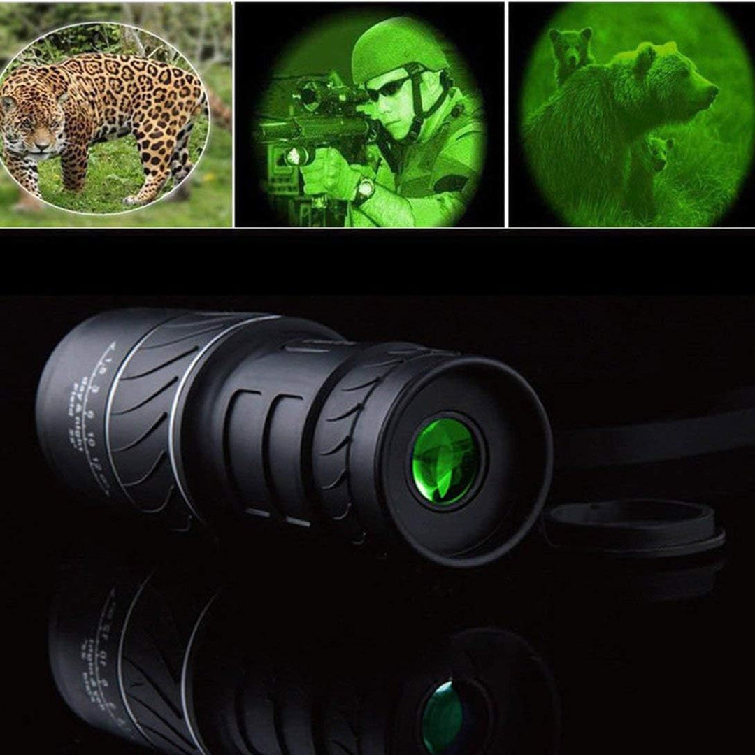Teleskop Panda Tag und Nacht 40x60 HD optische Monokular Jagd Camping Wandern im Freien Teleskop