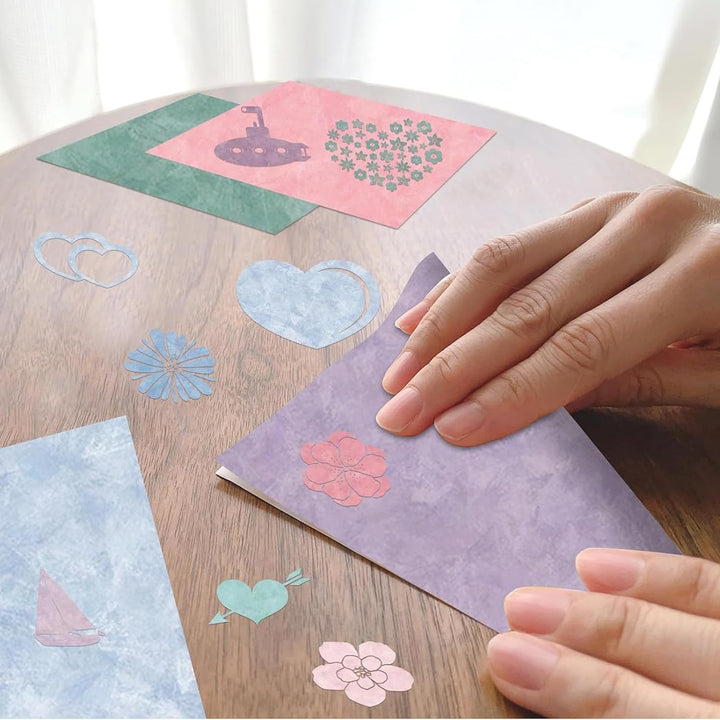 Scrapbook Papier Buntes 24 Blatt Bastelpapier mit Muster 30,5x30,5 cm Doppelseitiges Decoupage Papie