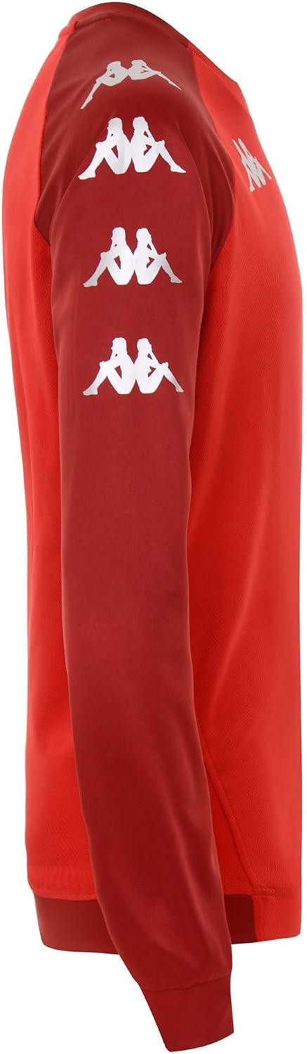 Kappa Unisex Parme Sweatshirt XL Rot, XL Rot