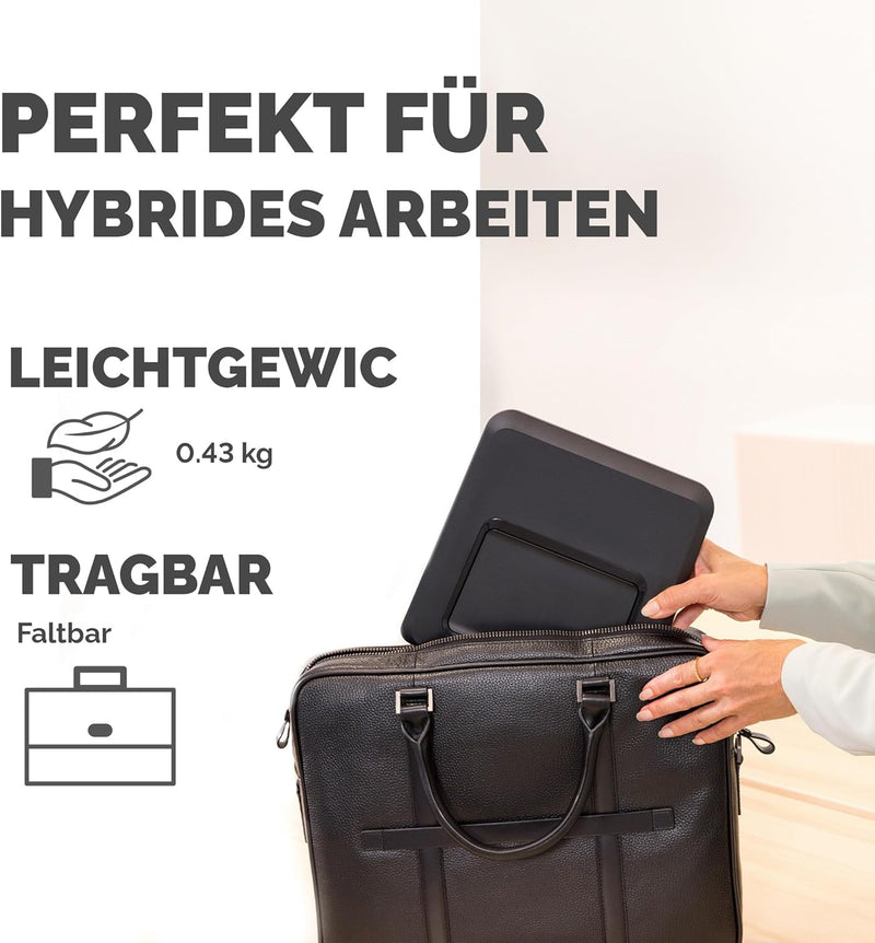 Fellowes Laptop-Ständer für den Schreibtisch - Breyta™ Verstellbarer, 100% recycelbarer Laptop-Ständ