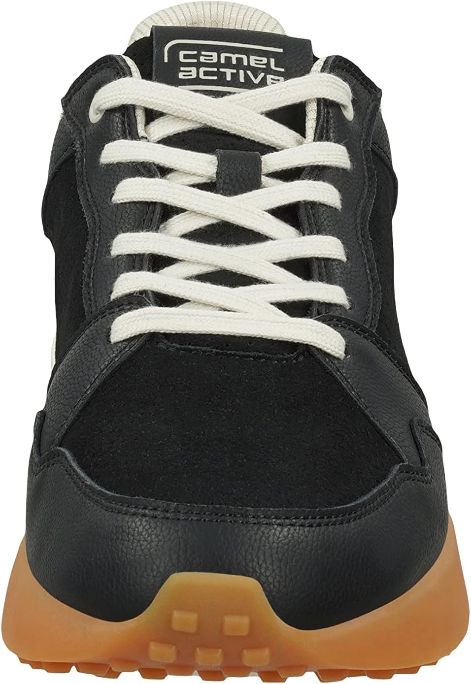 camel active Herren Guide Sneaker 44 EU Schwarz, 44 EU Schwarz