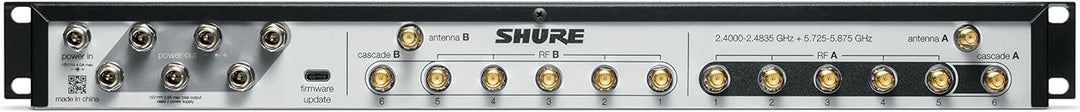 Shure GLX-D+FM Dual Band Frequency Manager - Solide & zuverlässige RF-Leistung in Multi-Channel-Anwe