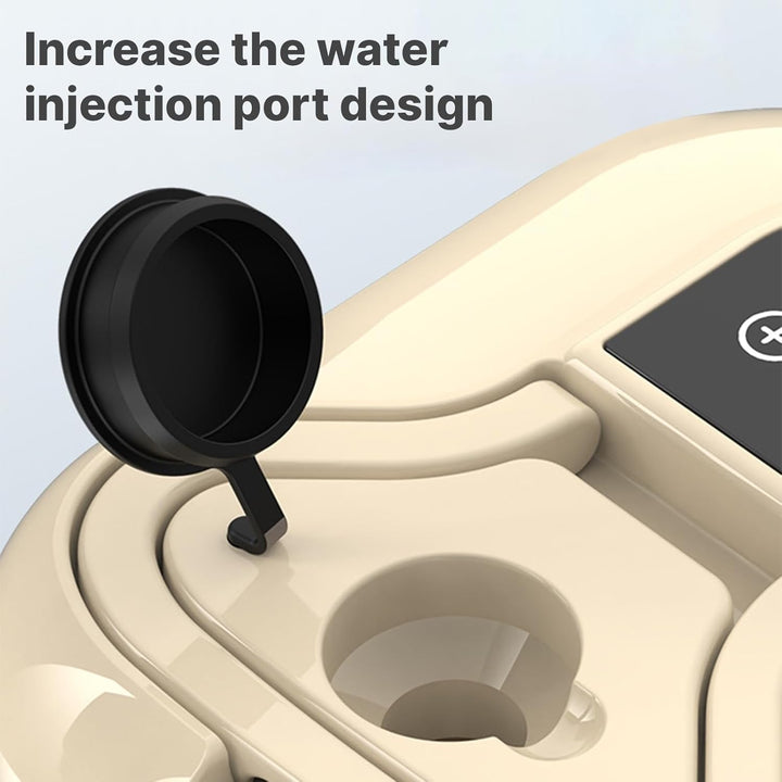 Irishom Handheld Multi-Surface with 6pcs Accessories Screen 6 Levels Adjustable 105℃/221℉ Deep Clean