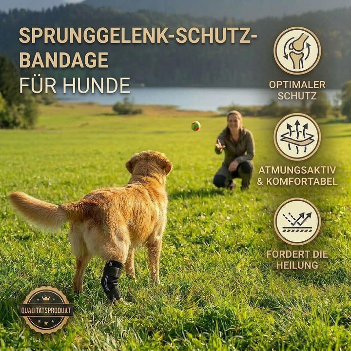 Nature Pet Tarsal- / Sprunggelenk Schutz Bandage 135° Winkel für Hunde (MS 5) 5 MS, 5 MS