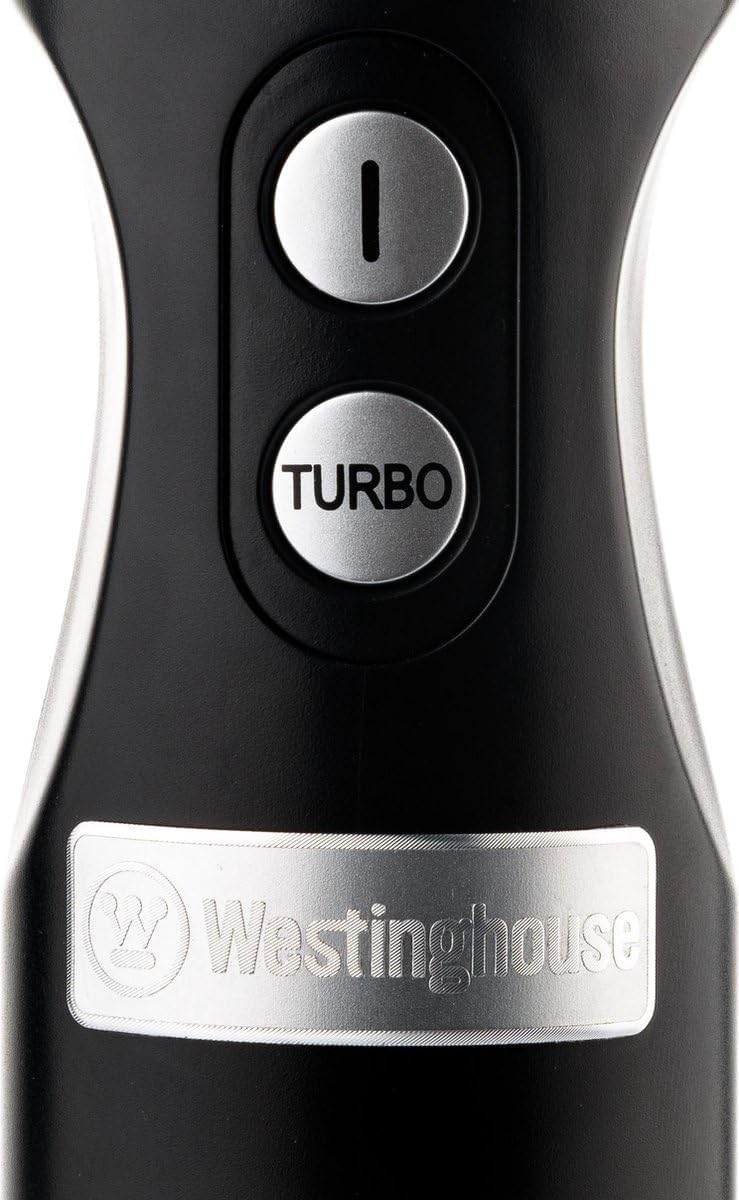 Westinghouse Retro Stabmixer, 4 Geschwindigkeitsstufen, Turbofunktion, 2 Flügelmesser, Edelstahl, Er