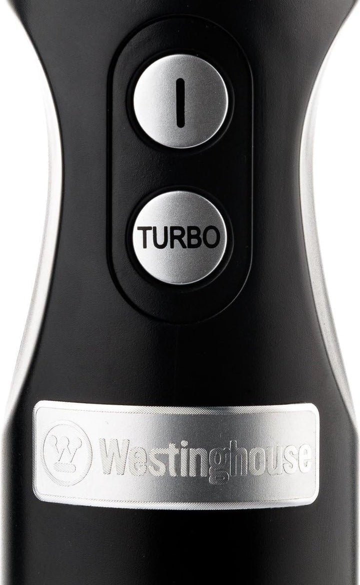Westinghouse Retro Stabmixer, 4 Geschwindigkeitsstufen, Turbofunktion, 2 Flügelmesser, Edelstahl, Er