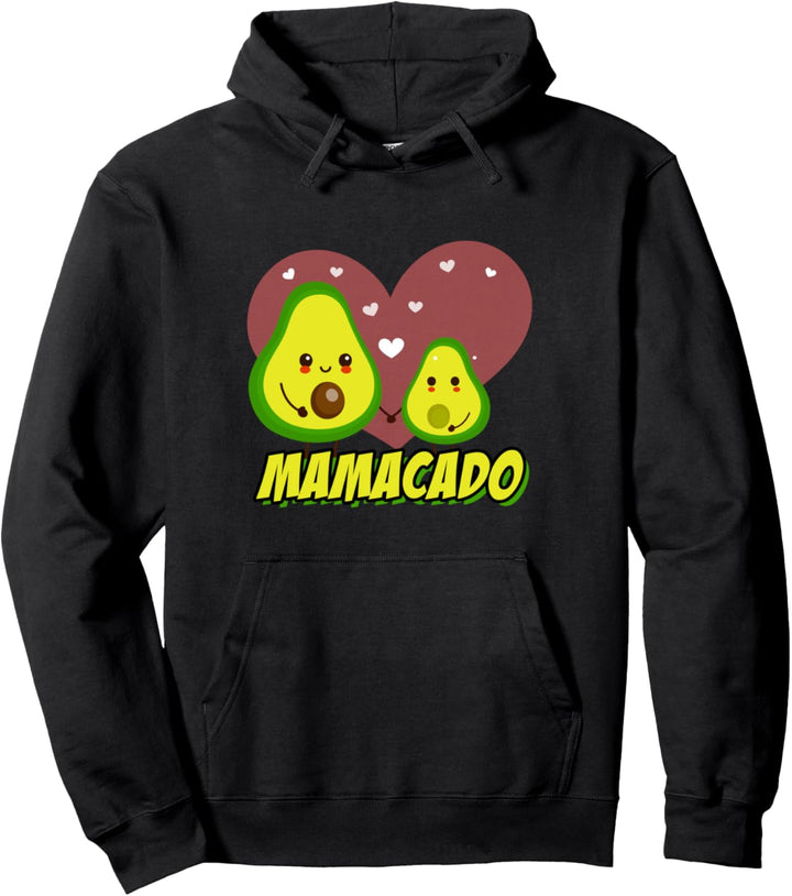 Mamacado Schwanger - Avoacado als Mama werdende Mutter Pullover Hoodie