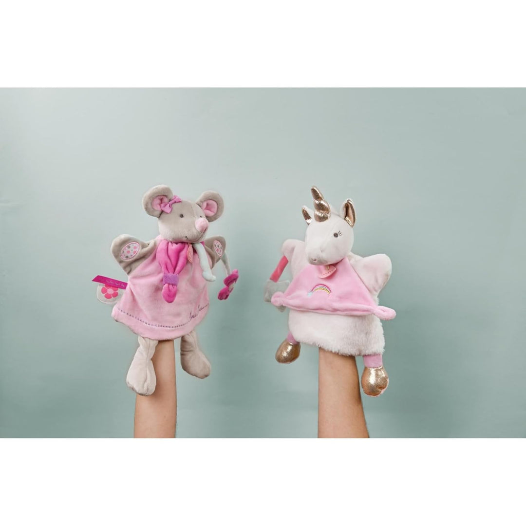 Doudou et Compagnie DC3085 Puppet - Maus Pearly, rosa Pearly Maus, Pearly Maus