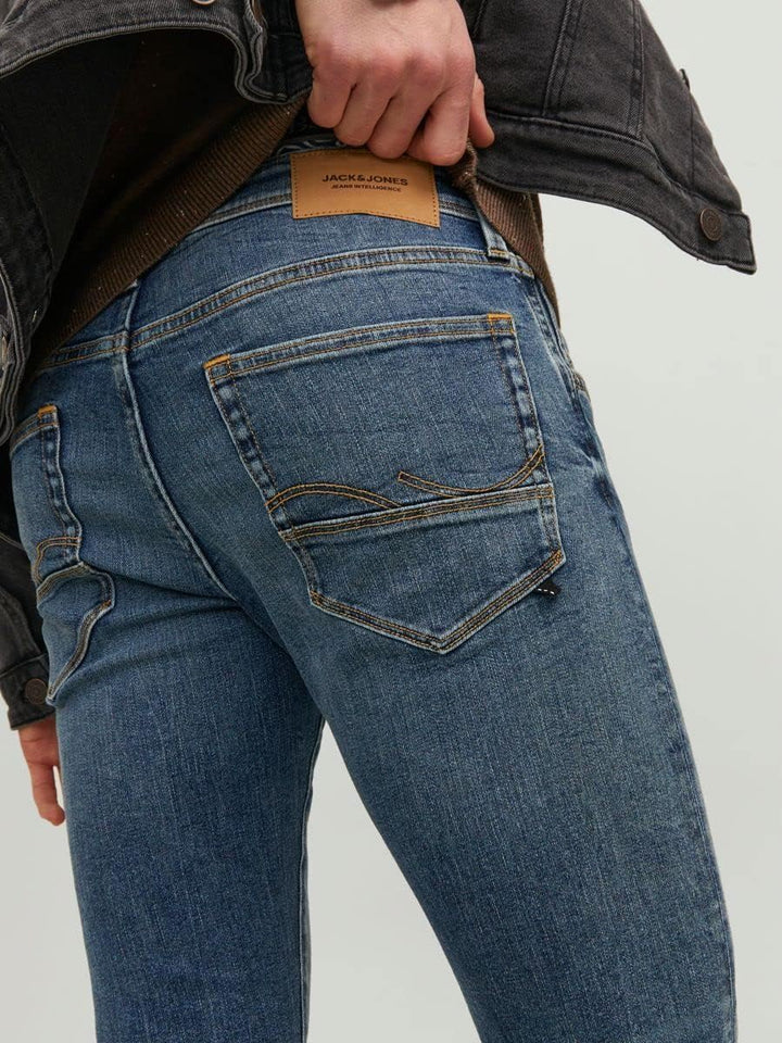 JACK & JONES Male Slim Fit Jeans JJIGLENN JJFOX SBD 948 NOOS Slim Fit Jeans 33W / 30L Blauer Denim 1