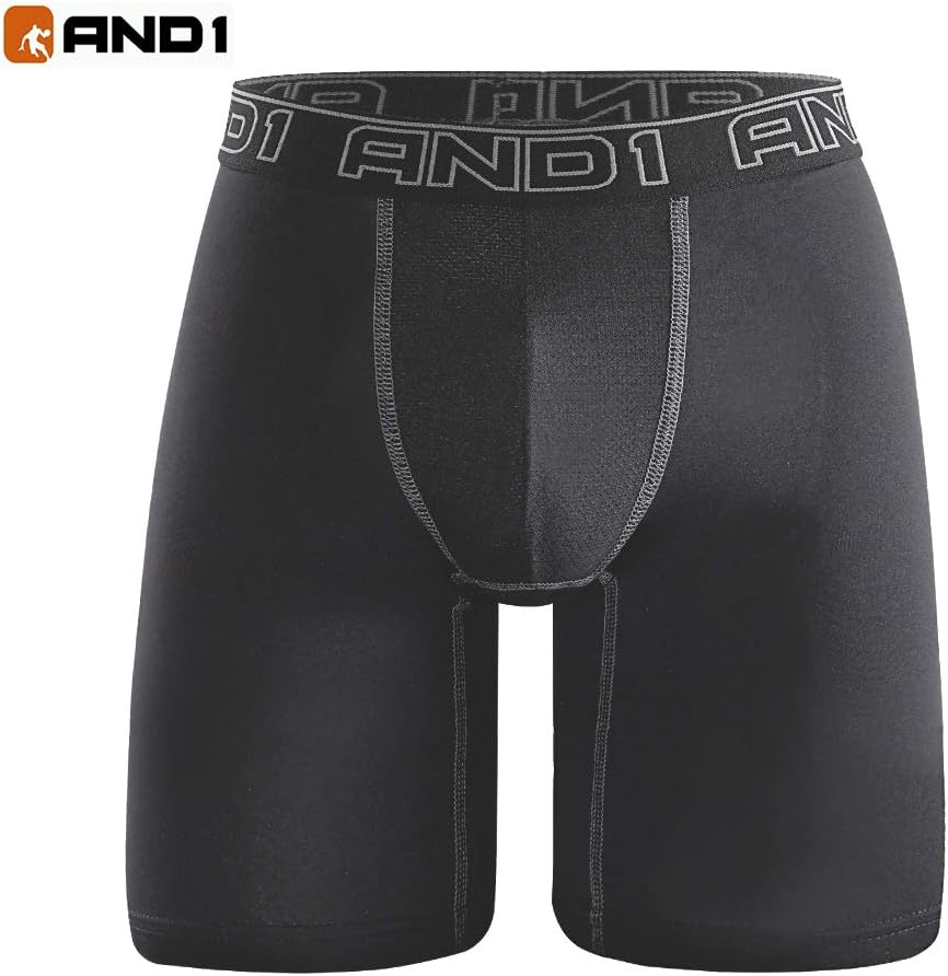 AND1 Sport Boxershorts 5er Pack Unterwäsche Herren Unterhosen Männer Retroshorts Boxer Brief Sportun
