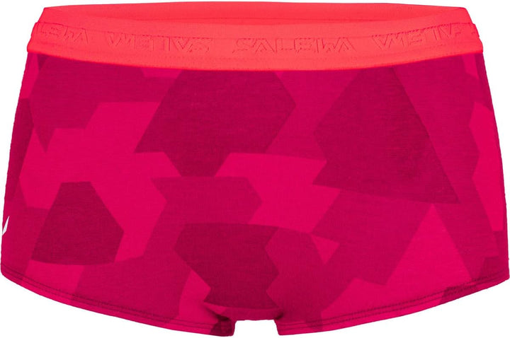 Salewa Damen Warm Amr W Panties Cristallo Hose 36 Rot (Rhodo Red), 36 Rot (Rhodo Red)