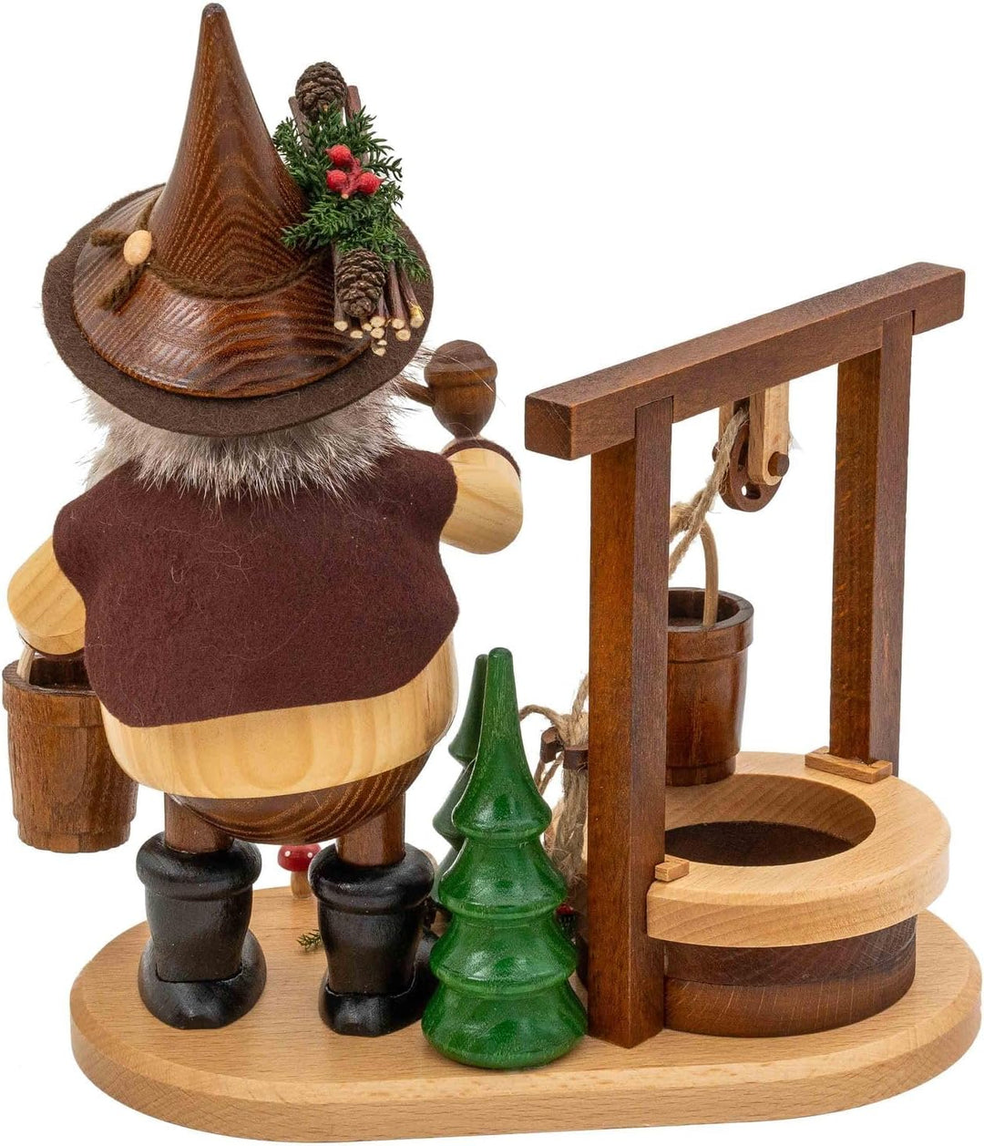 Drechselwerkstatt Uhlig DWU | Räuchermännchen Räuchermann aus dem Erzgebirge | Weihnachten Weihnacht