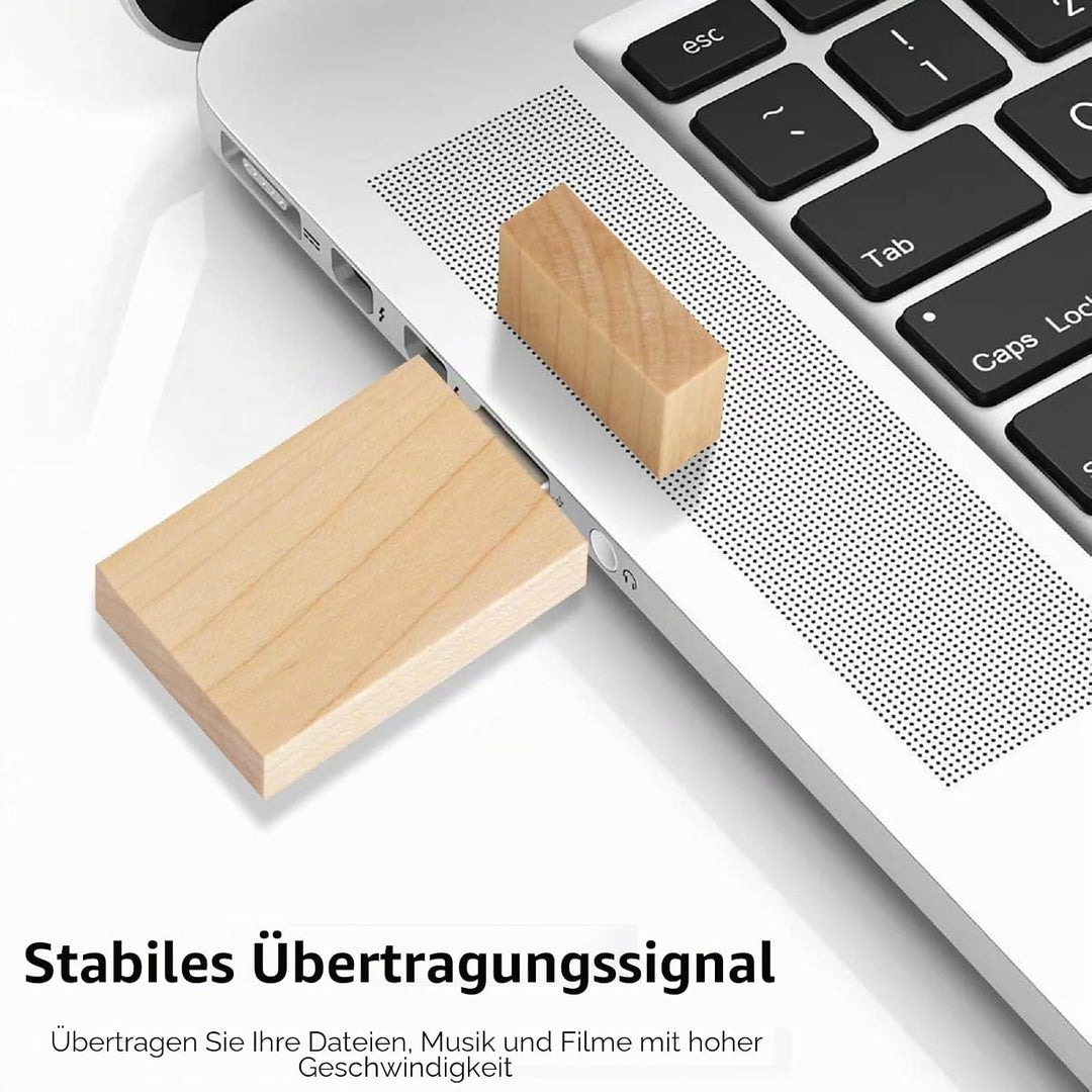 5-Pack 32GB USB Flash Drive Ahorn Holz 3.0 USB Flash Drive Memory Stick Datenspeicherung Pendrive Di