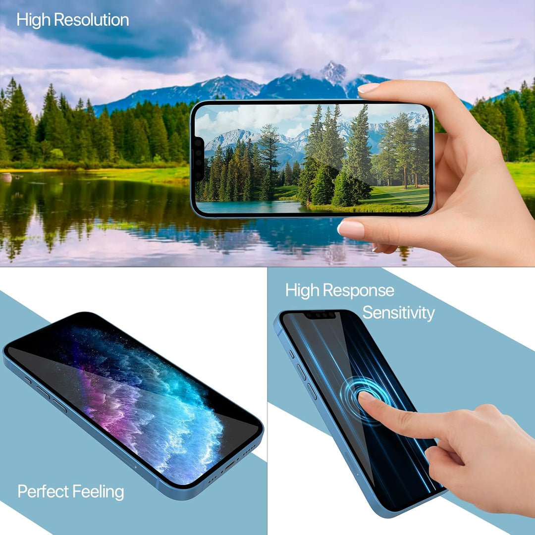for iPhone Screen Replacement, 3D Touch Screen Display Digitizer Frame Assembly Repair Kits + Waterp
