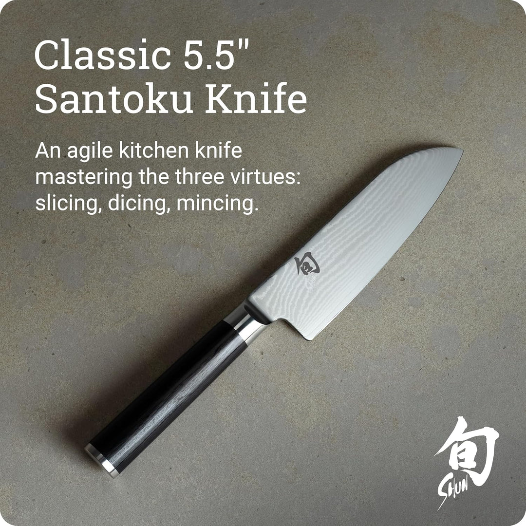 KAI DM-0727 Shun Santoku 5.5 (14