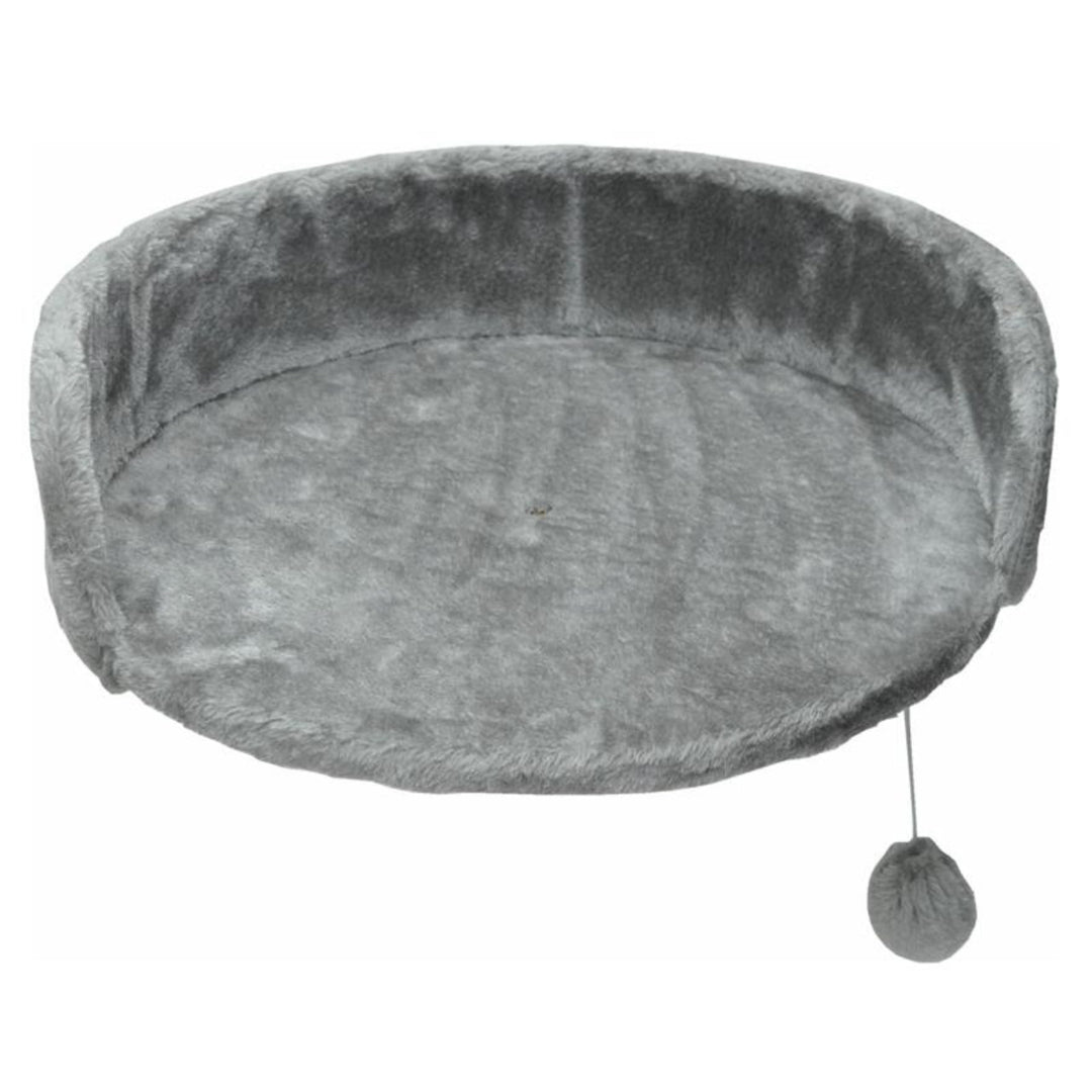 nanook Kratzbaum Liegeplatz Top für kräftige Katzen - Grösse XXL - 46 cm Ø - hellrau hellgrau, hellg