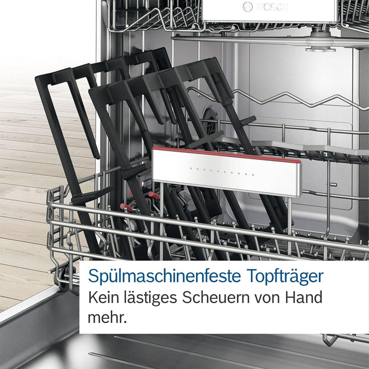 BOSCH PRS9A6B70D Gaskochfeld Serie 8, autarker Gasherd 90 cm breit, FlameSelect, Spülmaschinenfeste