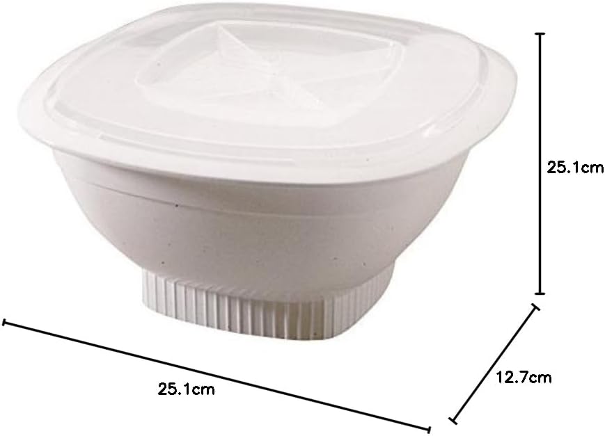 Nordic Ware Popcorn Popper, Kunststoff, Wei, 12 Cup